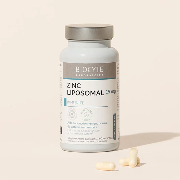 Biocyte Kapsule za imunost LIPOSOMSKI CINK 15 mg, 60 kapsul