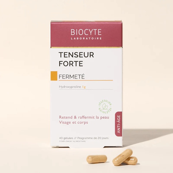 Biocyte Kapsule za učvrstitev kože obraza & telesa TENSEUR FORTE, 40 kapsul