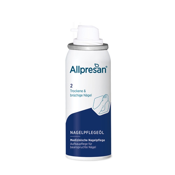 Razcepljeni, poškodovani, krhki nohti - ALLPRESAN 2, olje za nohte in obnohtno kožo, 50 ml