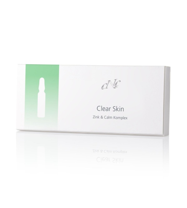 CNC Ampule Clear Skin, Cink & Calm kompleks, 10 x 2 ml