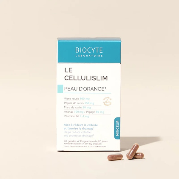 Biocyte kapsule za kožo CELLULISLIM, 60 kapsul